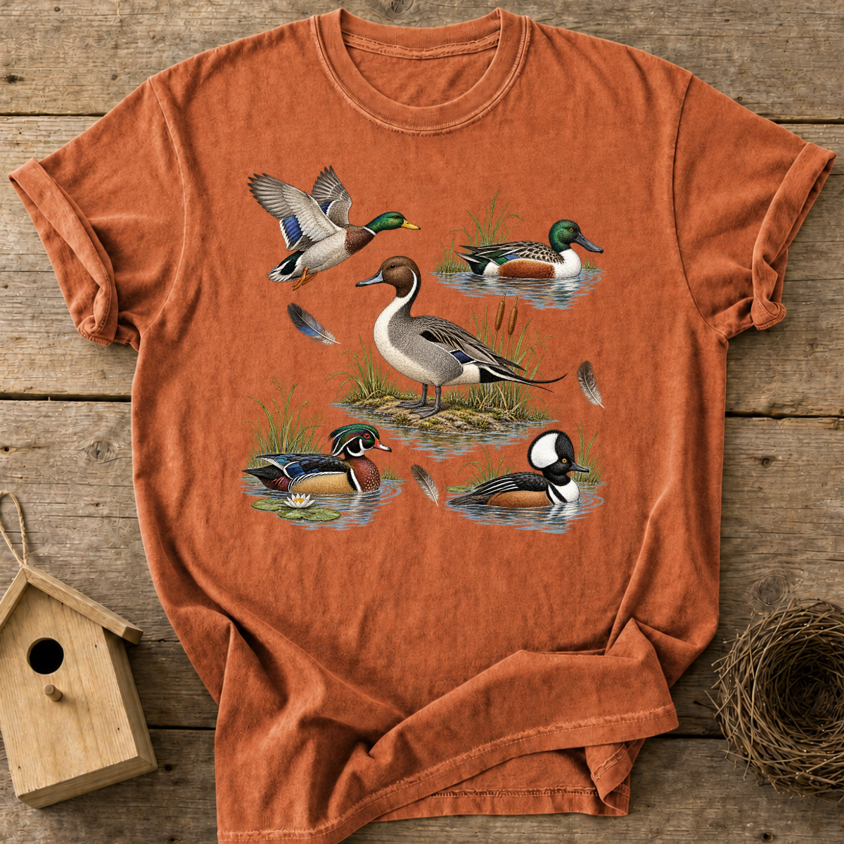 Wetland Ducks T-Shirt