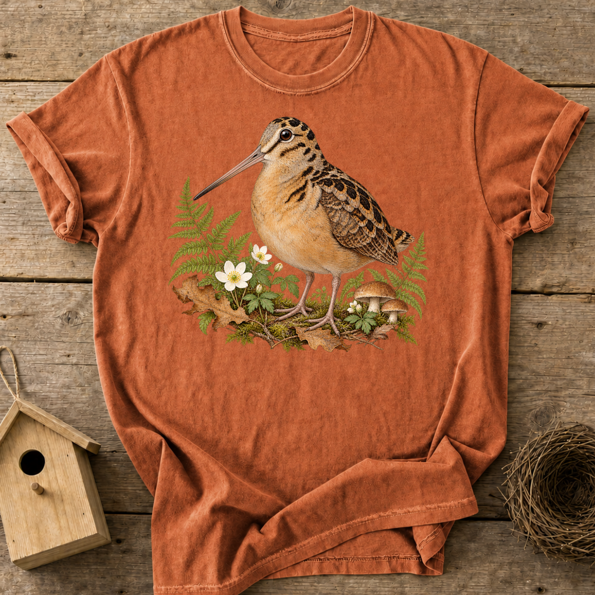 Woodland Woodcock T-Shirt