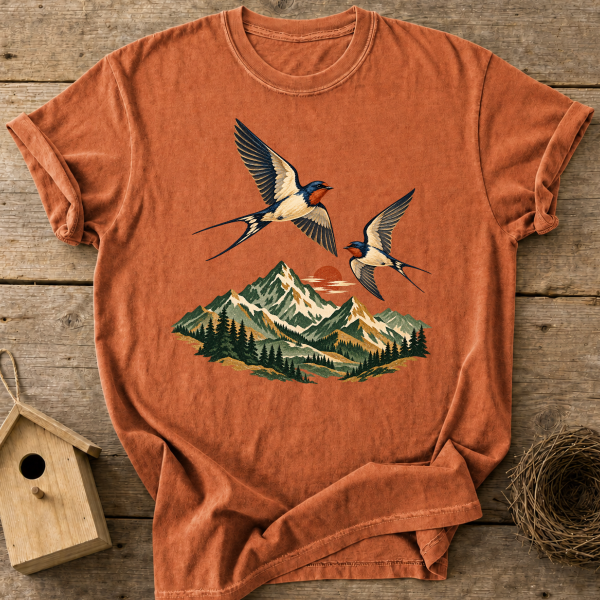 Mountain Swallows T-Shirt