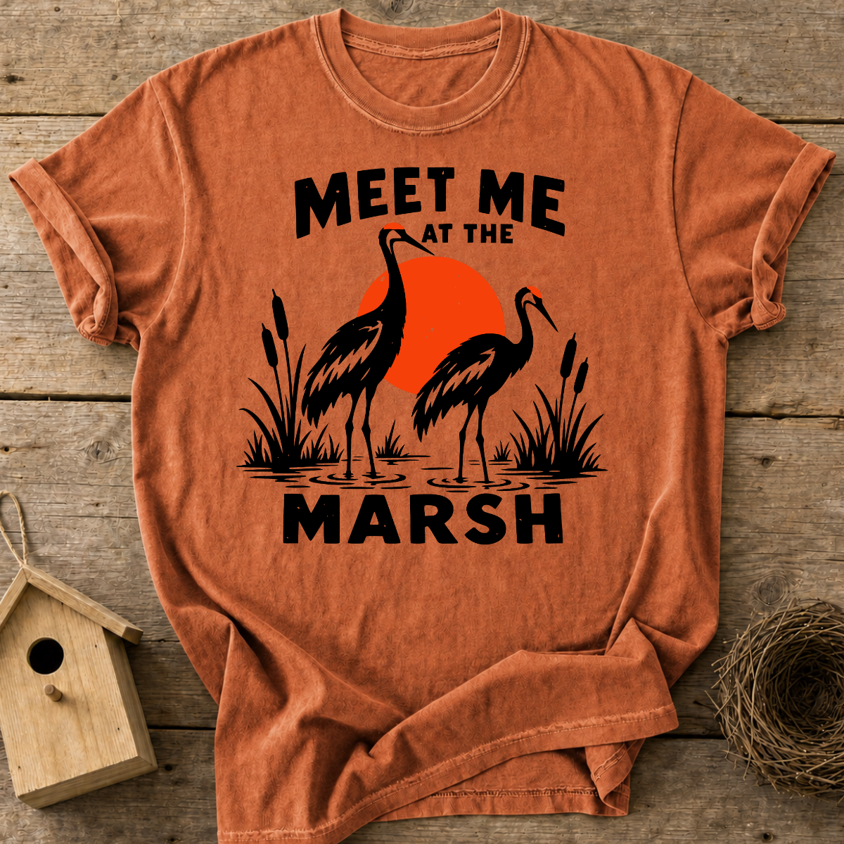 Marsh Cranes T-Shirt