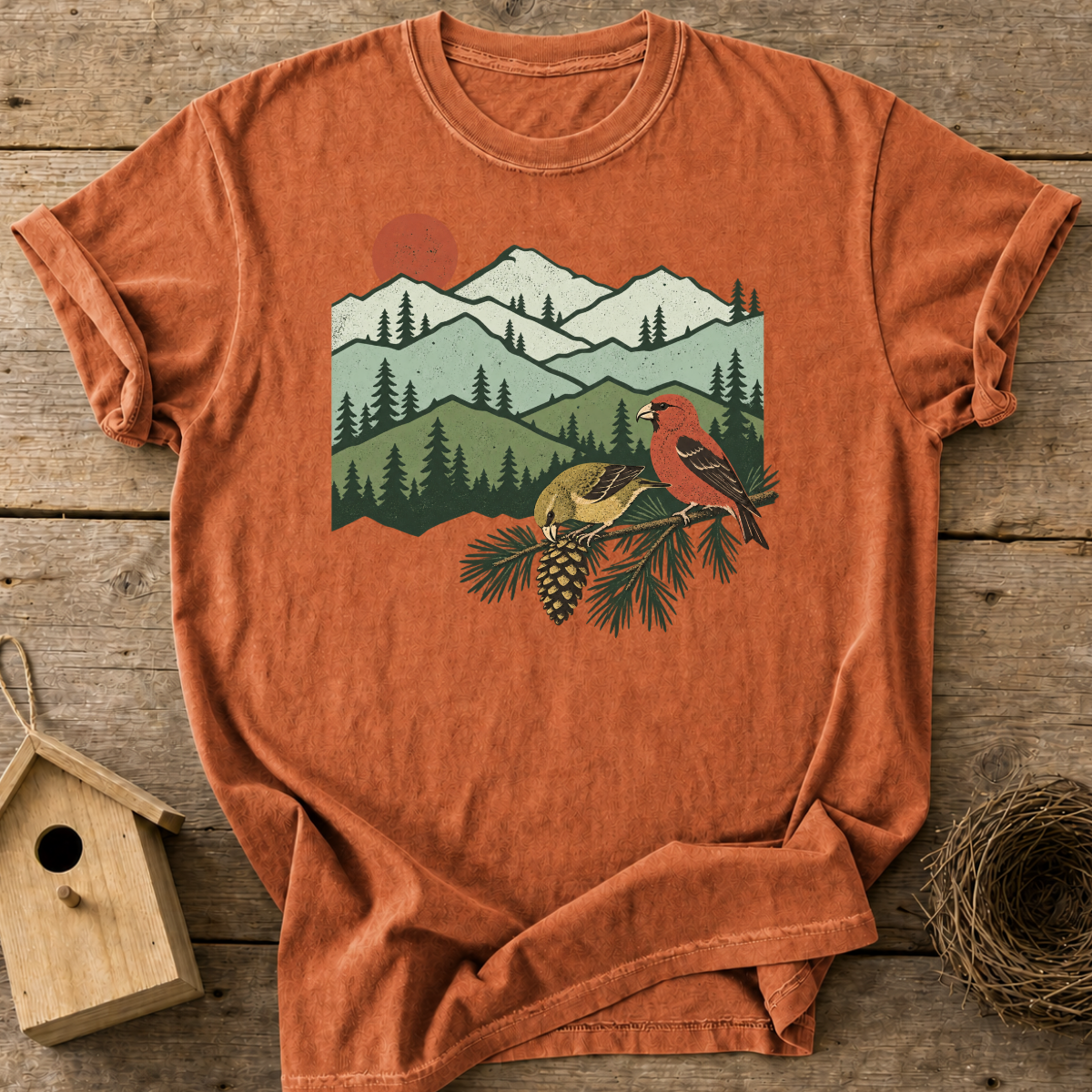 Mountain Crossbills T-Shirt