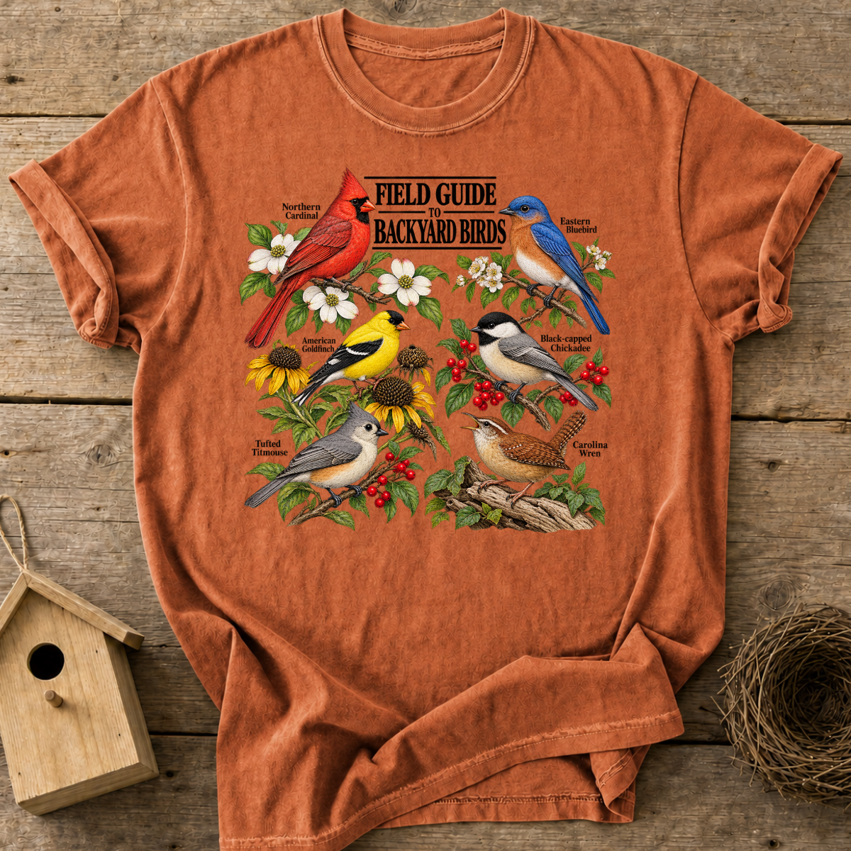 Backyard Bird Guide T-Shirt