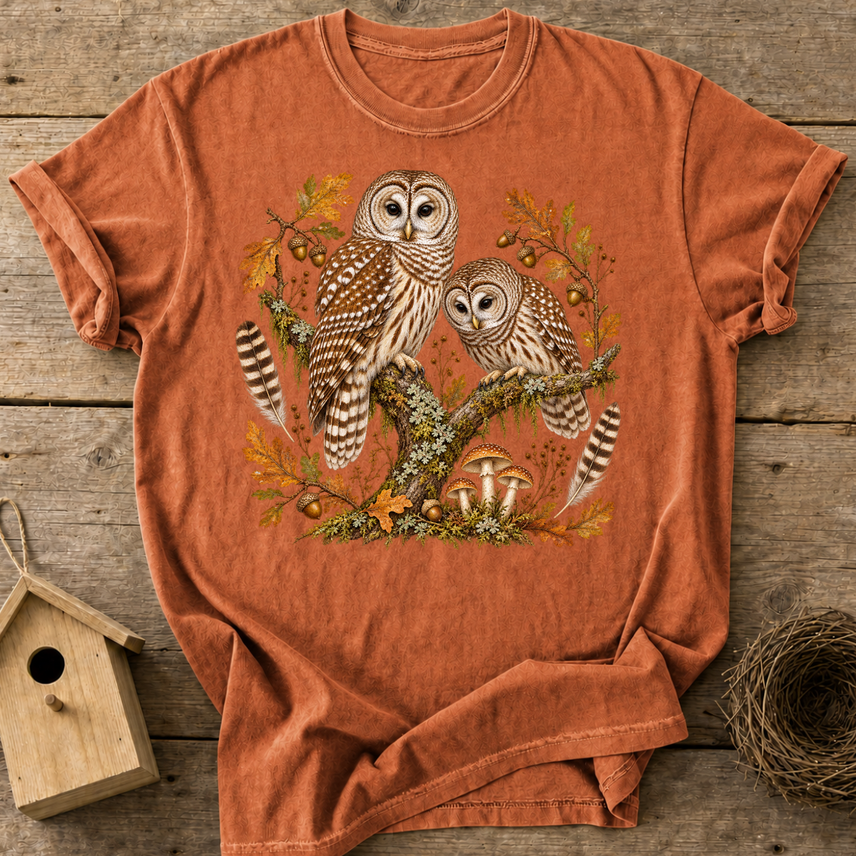 Fall Barred Owl T-Shirt
