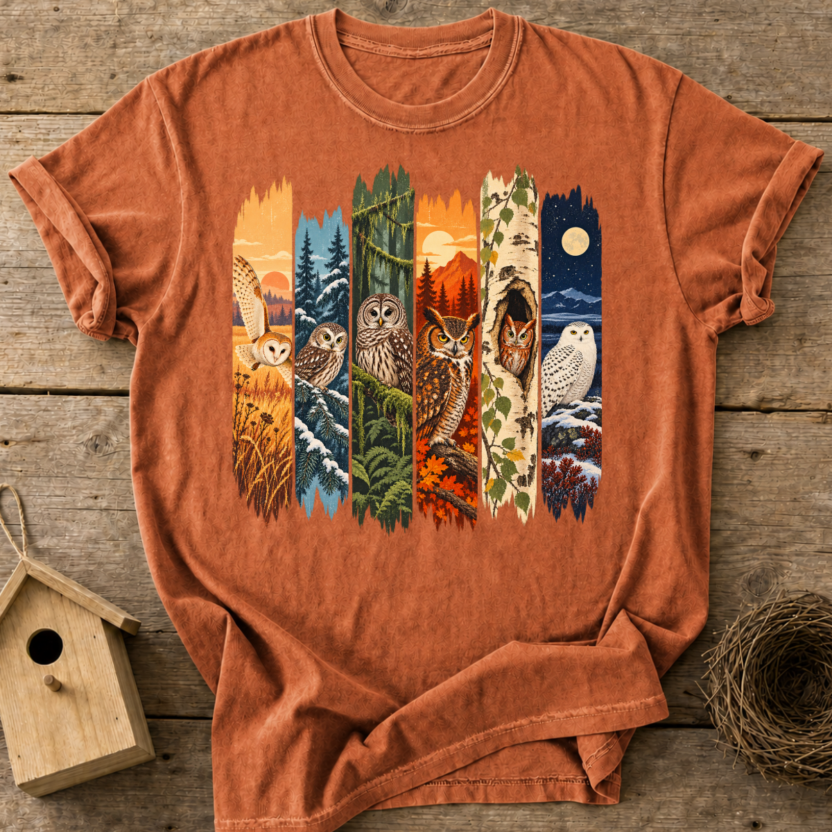 Woodland Owls T-Shirt