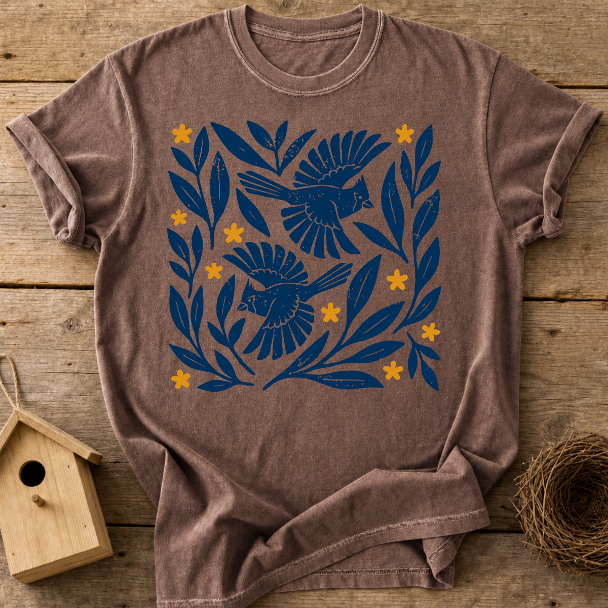 Folk Cardinal T-Shirt