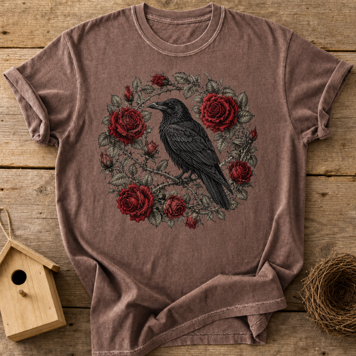 Raven Roses T-Shirt