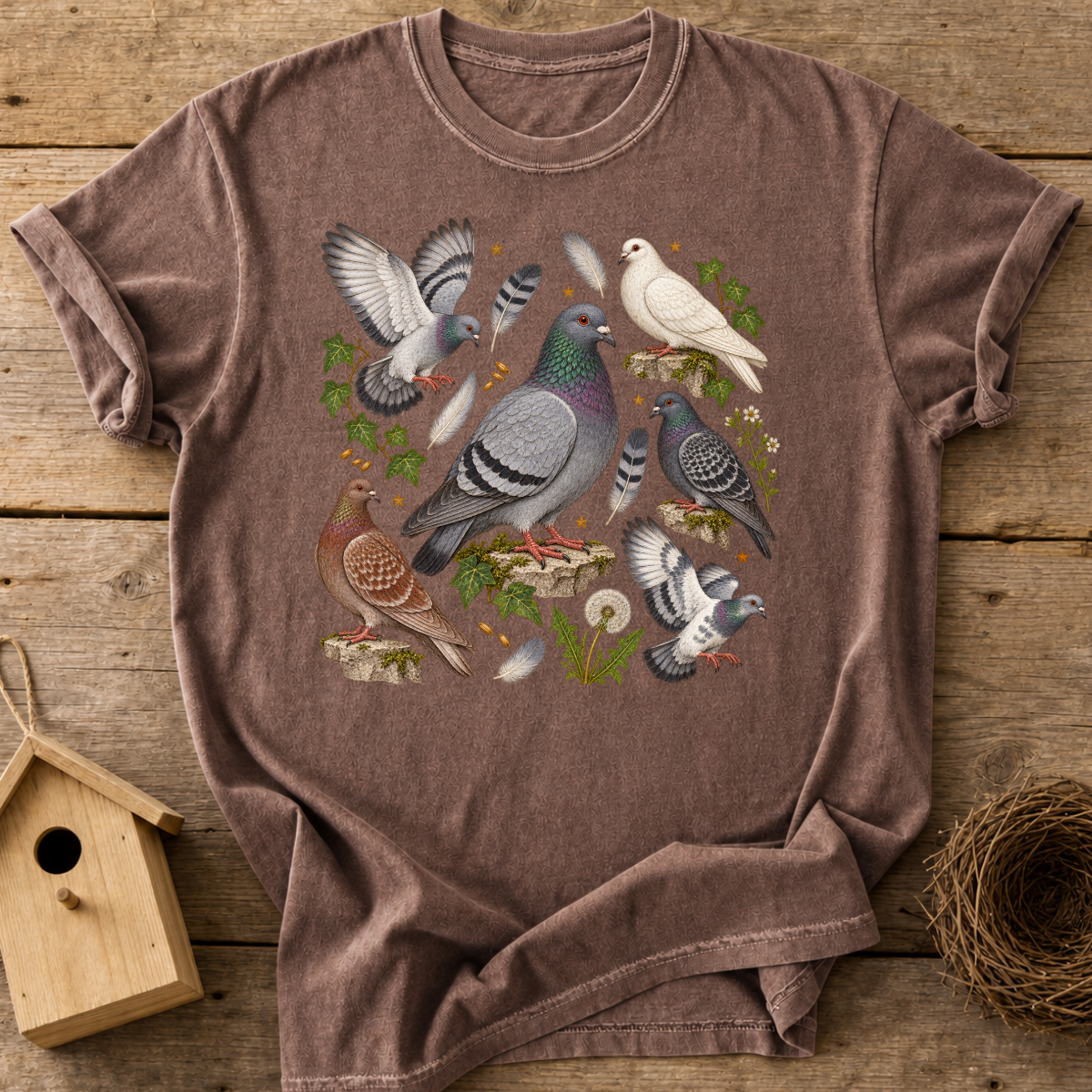 Pigeon Field Guide T-Shirt