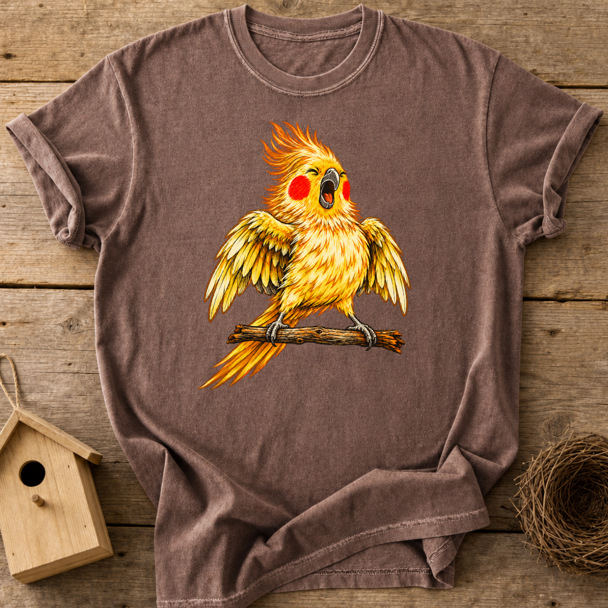 Cockatiel Attitude T-Shirt