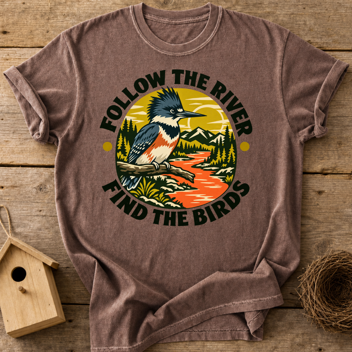 River Kingfisher T-Shirt