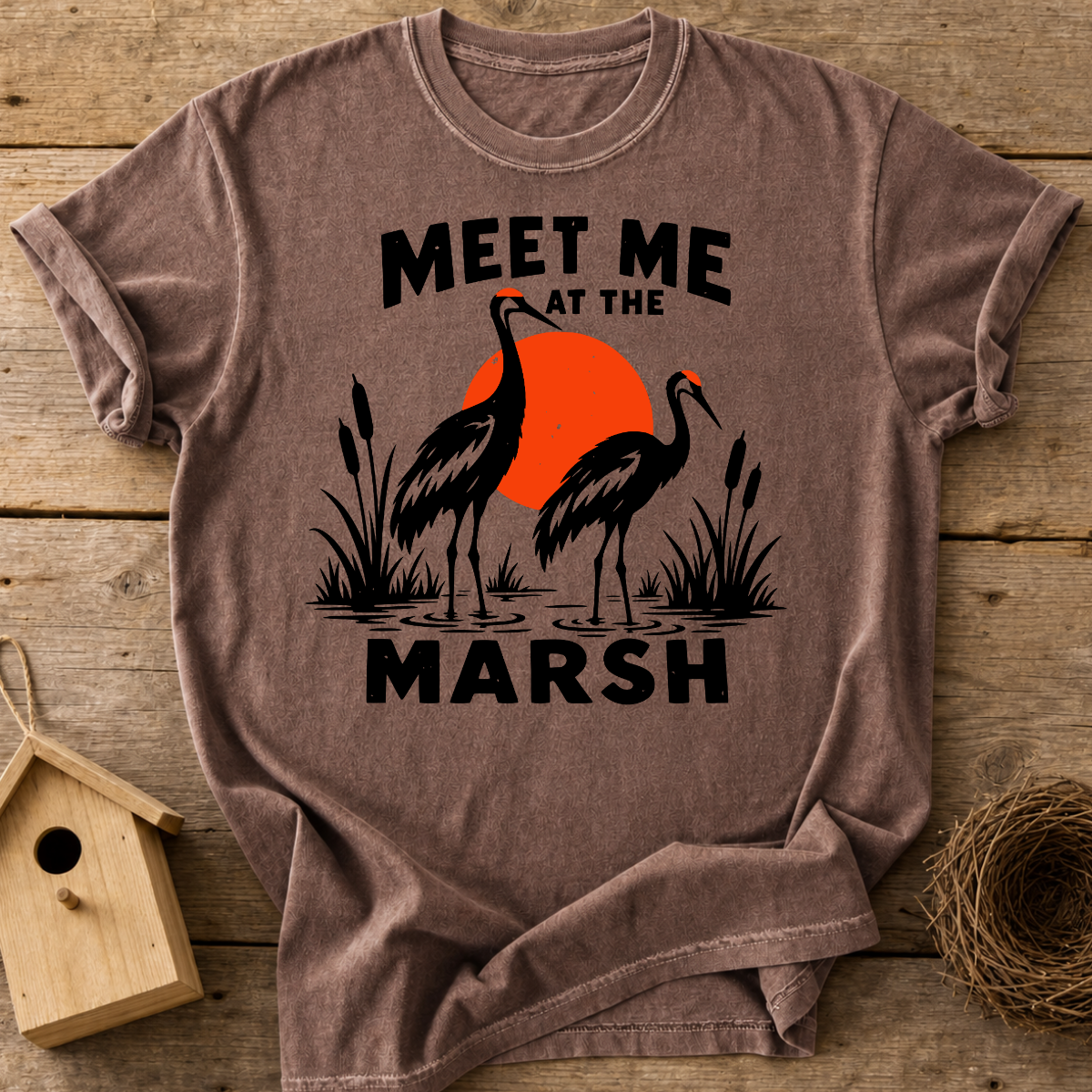 Marsh Cranes T-Shirt