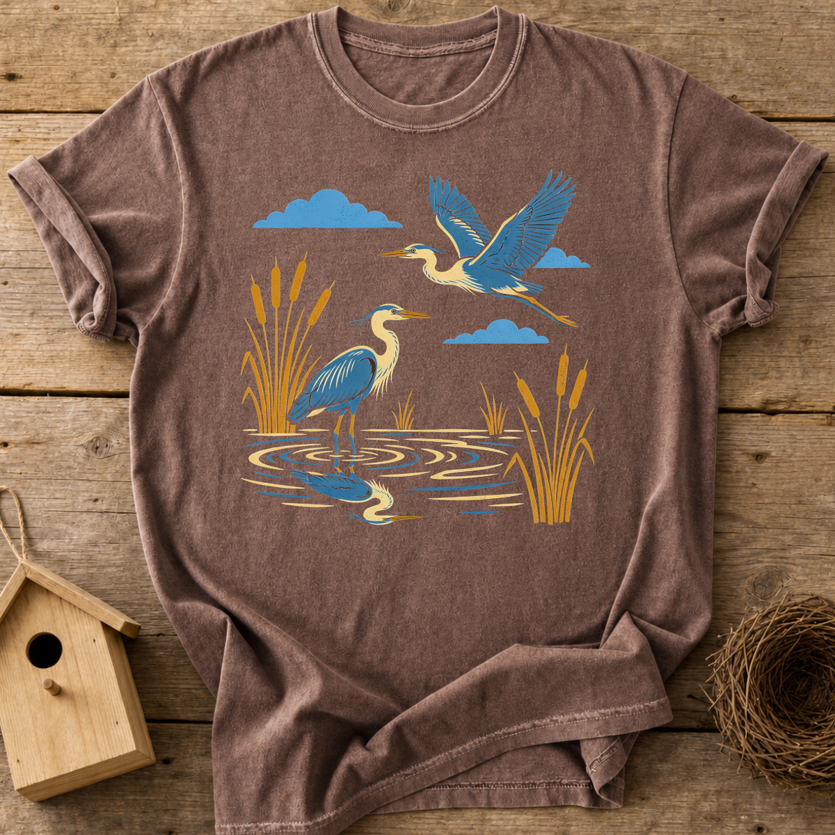 Blue Heron T-Shirt