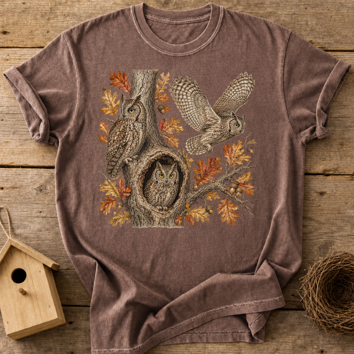 Fall Season Owls T-Shirt