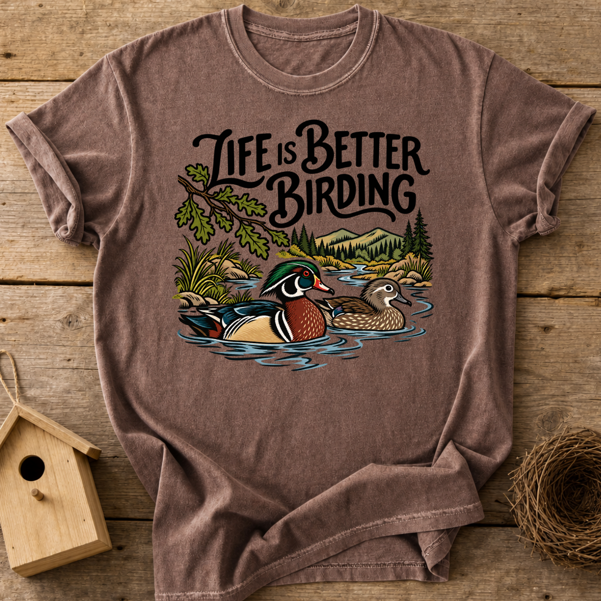 Wood Duck Couple T-Shirt