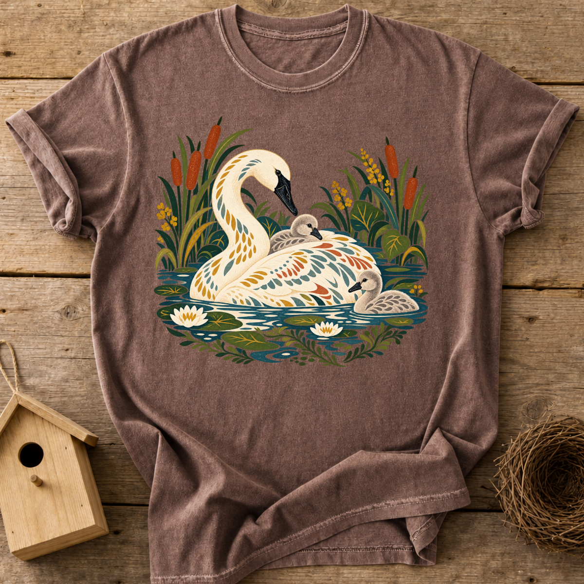 Swan Family T-Shirt