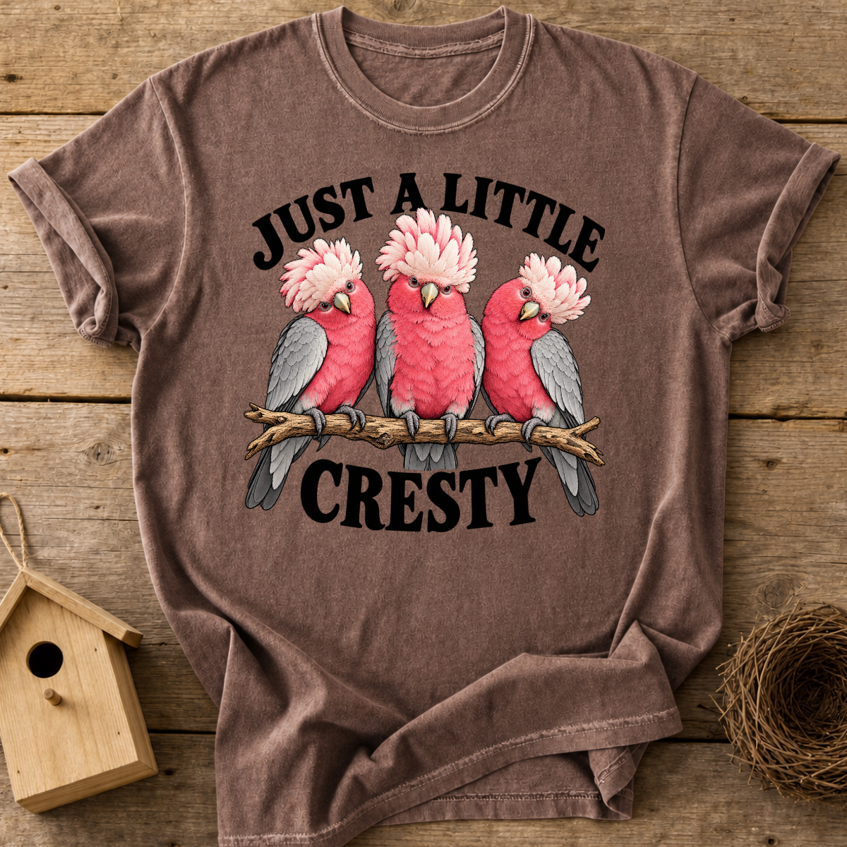 Little Cresty Galah T-Shirt