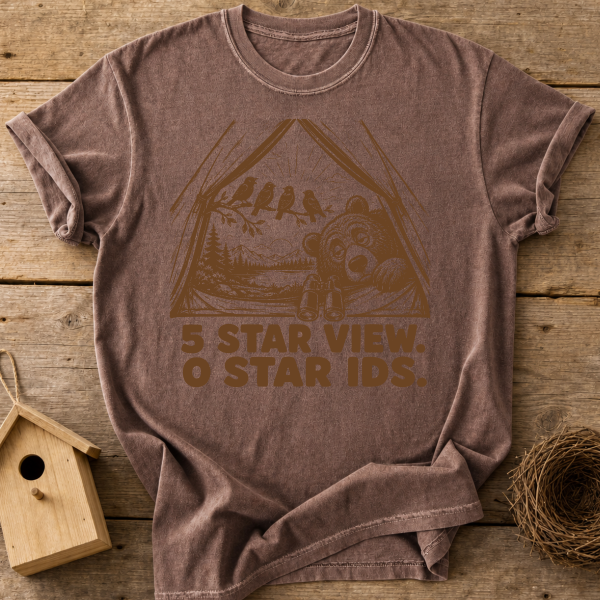 5 Star View 0 Star IDs T-Shirt