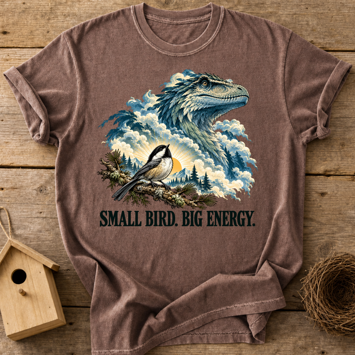 Small Bird Big Energy T-Shirt
