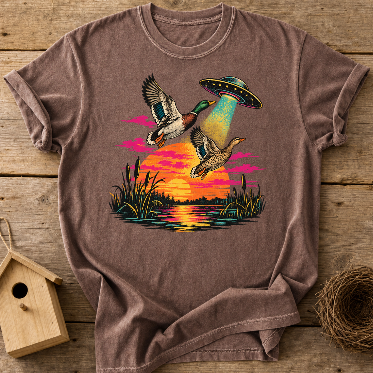 UFO Duck Encounter T-Shirt