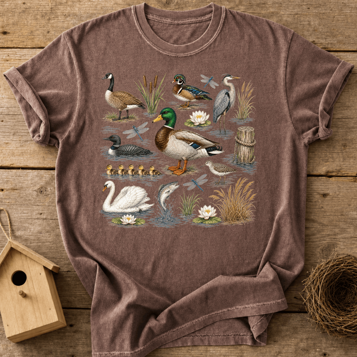 Waterfowl Field Guide T-Shirt