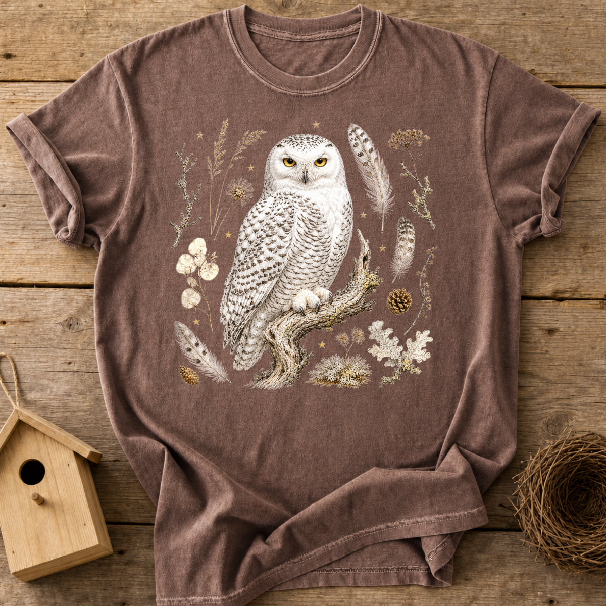 Snowy Owl Nature T-Shirt