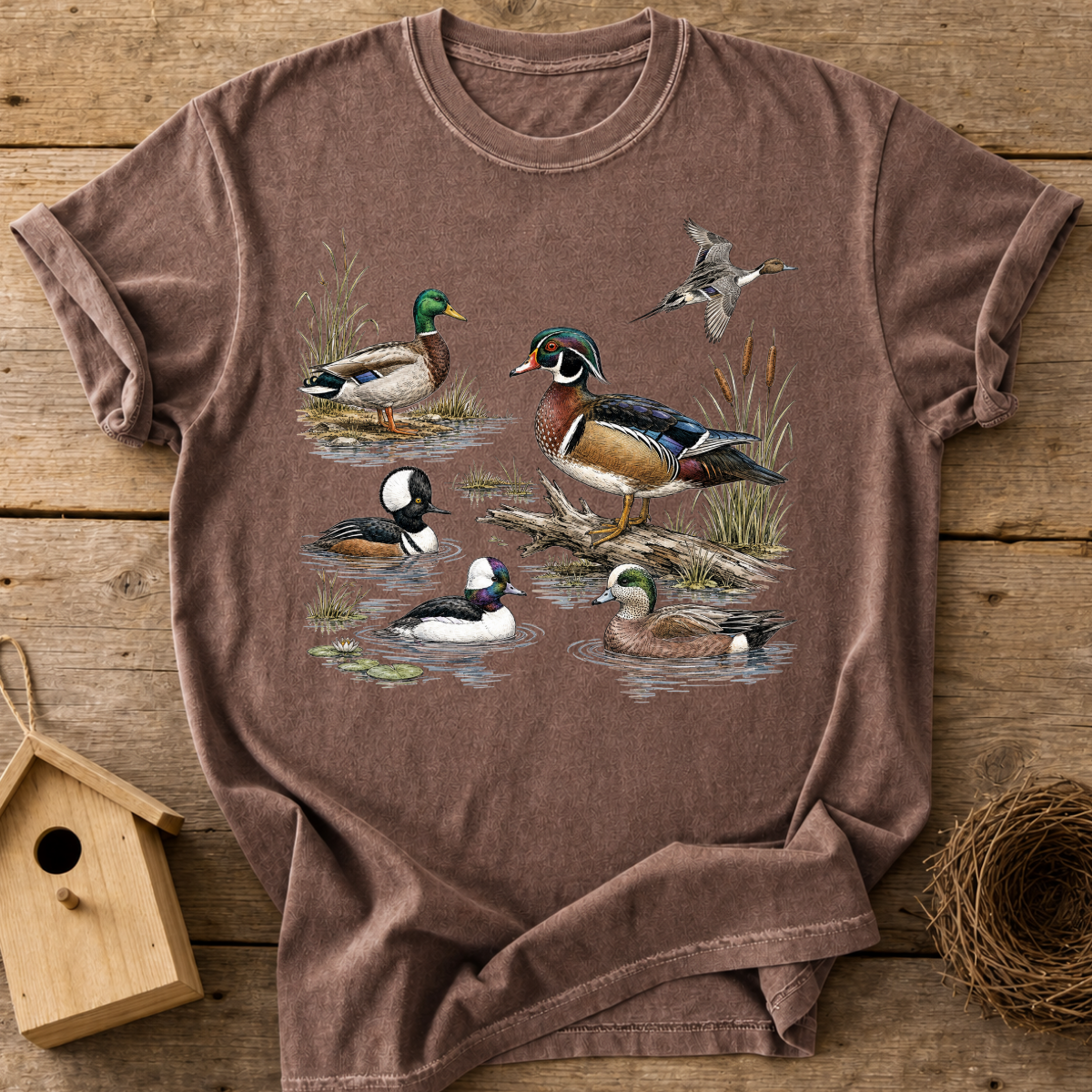 Wetland Ducks T-Shirt