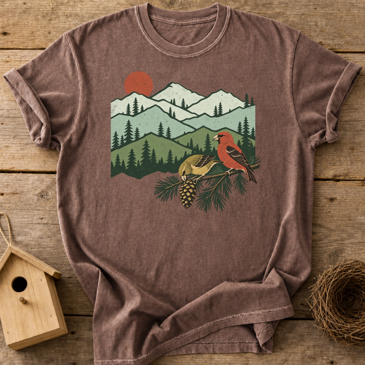 Mountain Crossbills T-Shirt