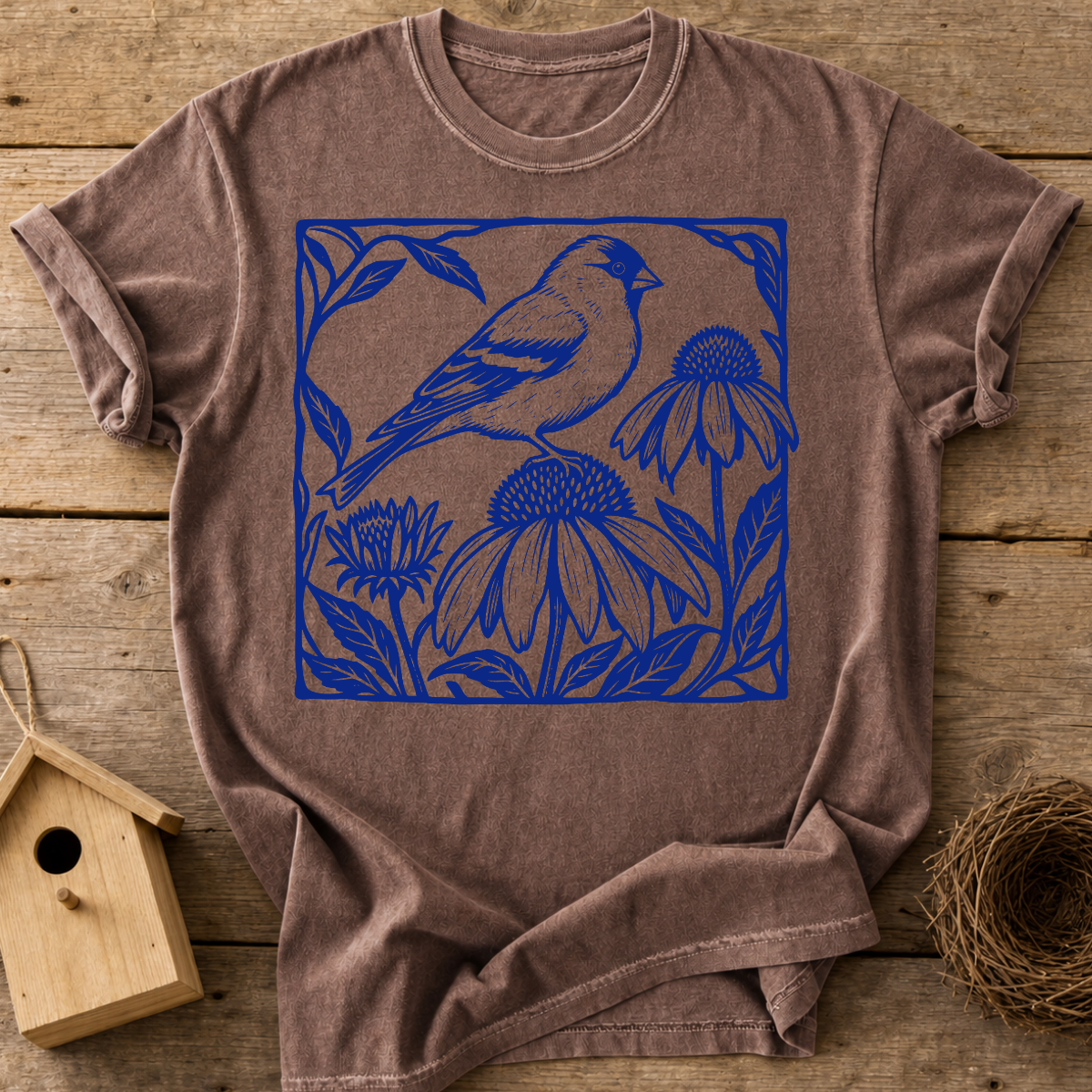 Goldfinch Garden T-Shirt