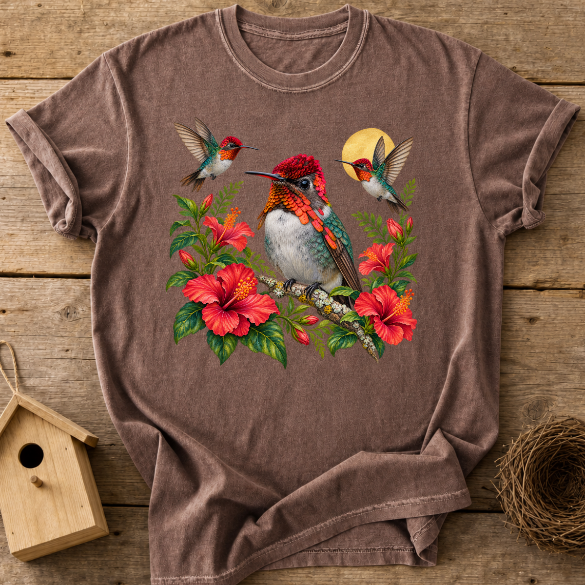 Hummingbird Garden T-Shirt                1.