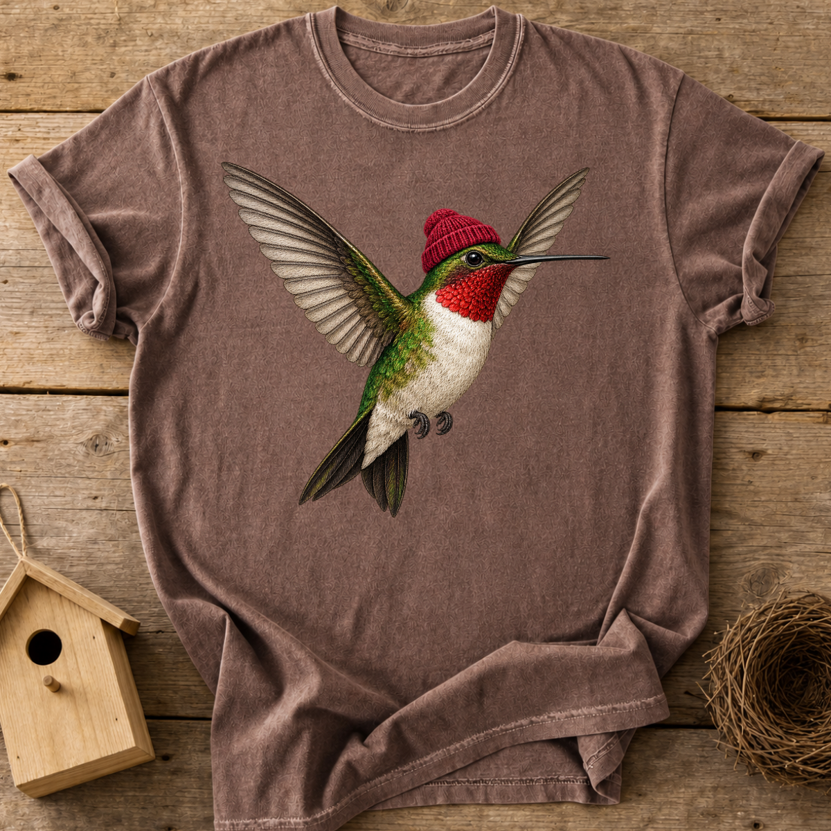 Beanie Hummingbird T-Shirt