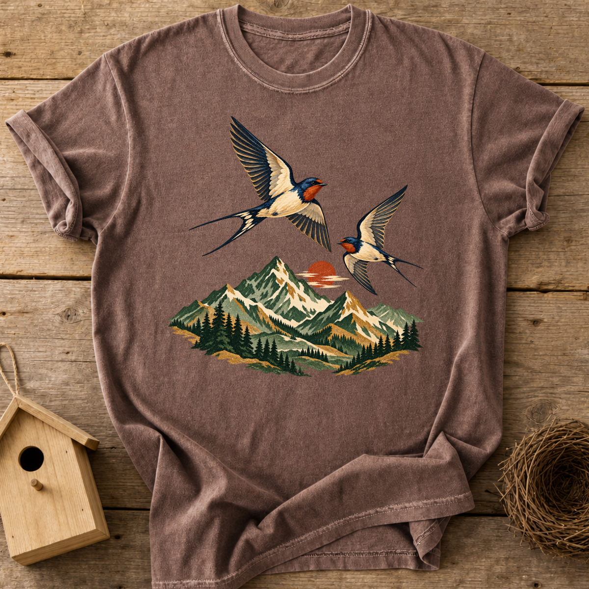 Mountain Swallows T-Shirt