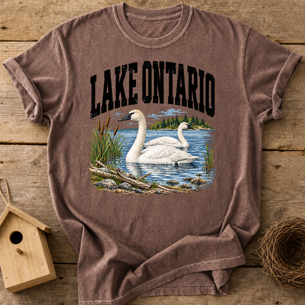 Lake Ontario Swan T-Shirt