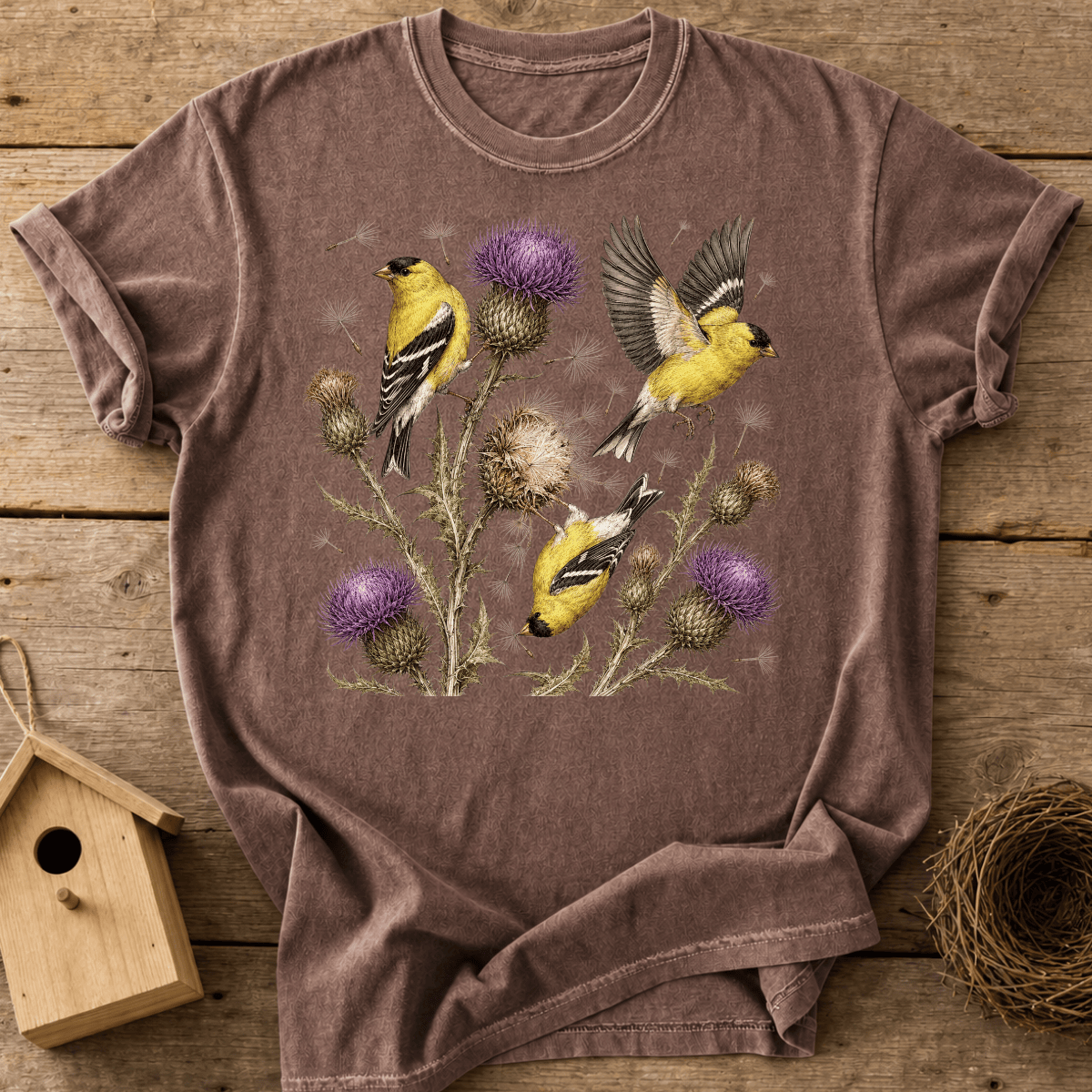 Goldfinch Thistle T-Shirt