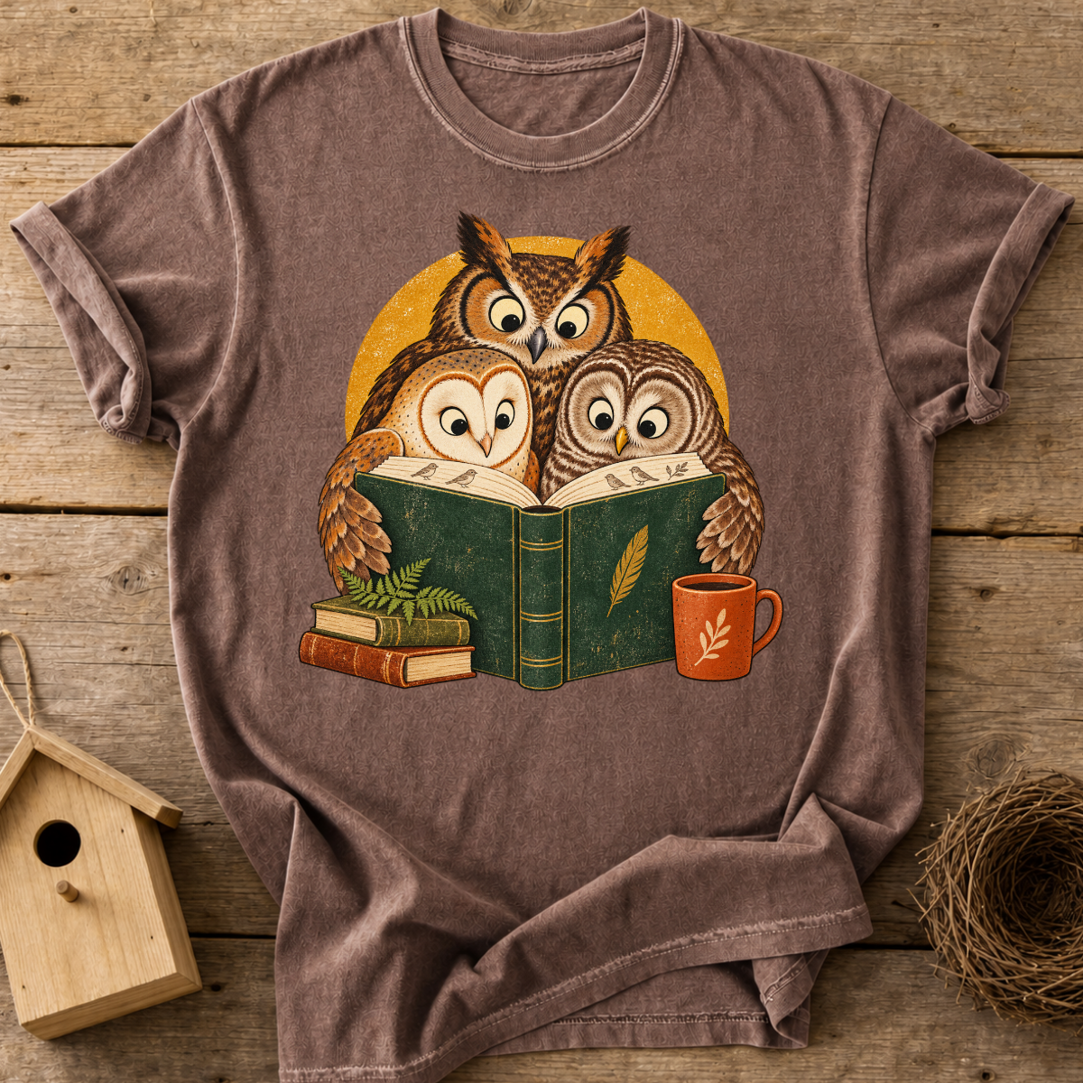 Owl Book Club T-Shirt