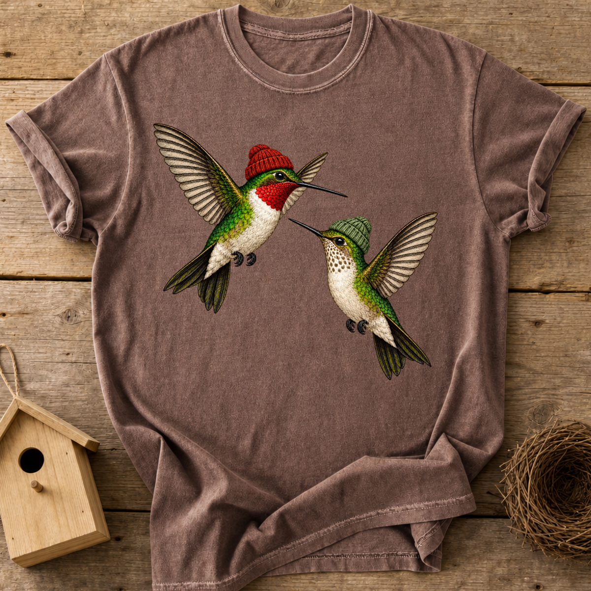 Beanie Hummingbird T-Shirt