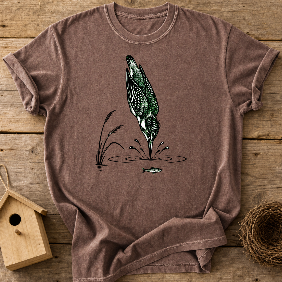 Diving Kingfisher T-Shirt