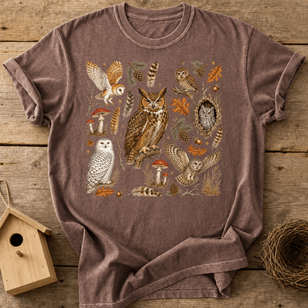 Owls Field Guide T-Shirt