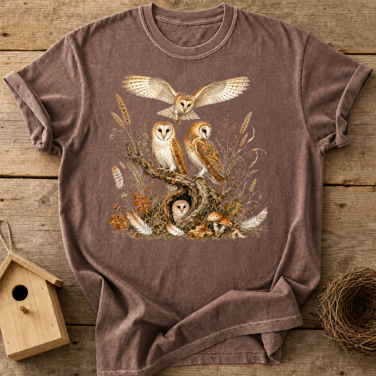 Owl Family T-Shirt