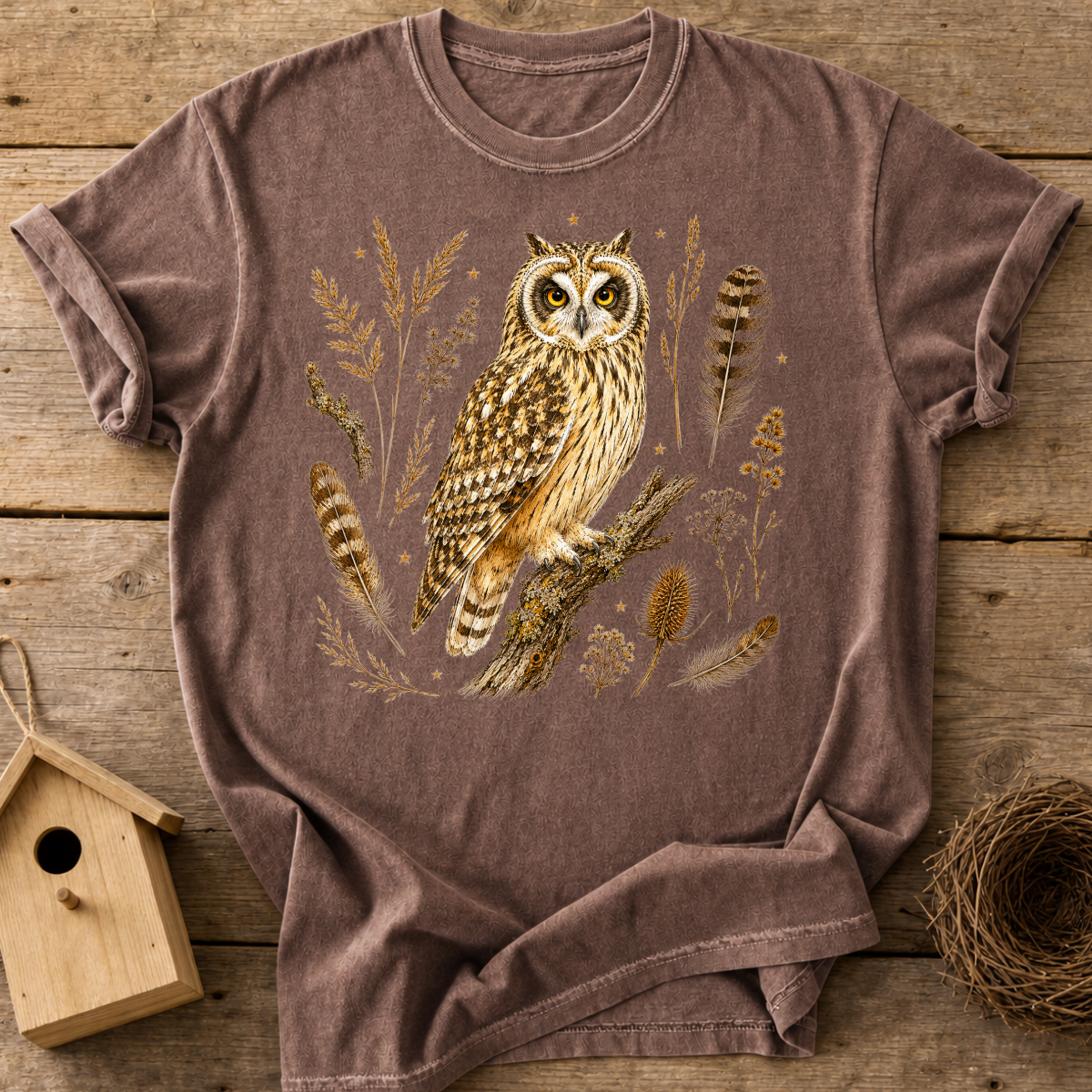 Short-Eared Owl T-Shirt