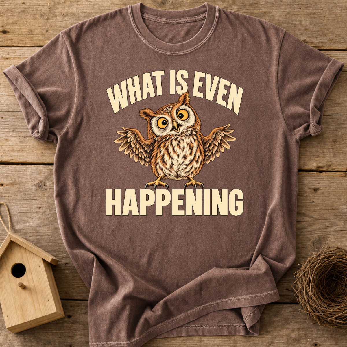 Confused Owl T-Shirt