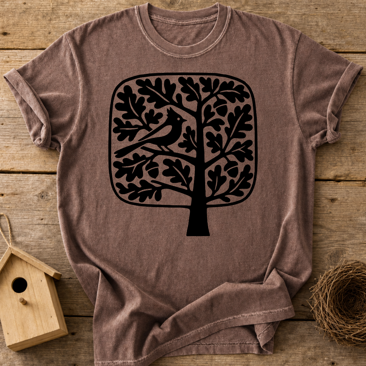 Oak Tree Songbird T-Shirt