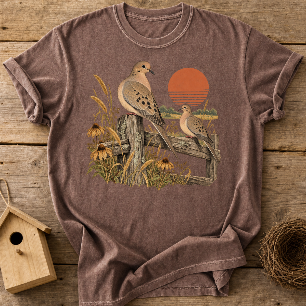 Mourning Dove Sunset T-Shirt