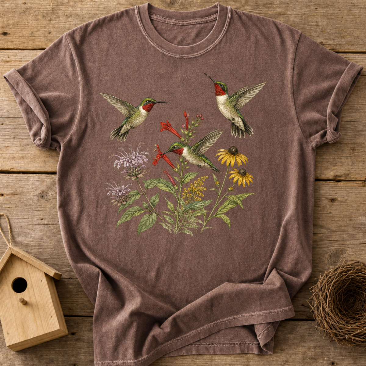 Hummingbird Wildflower T-Shirt