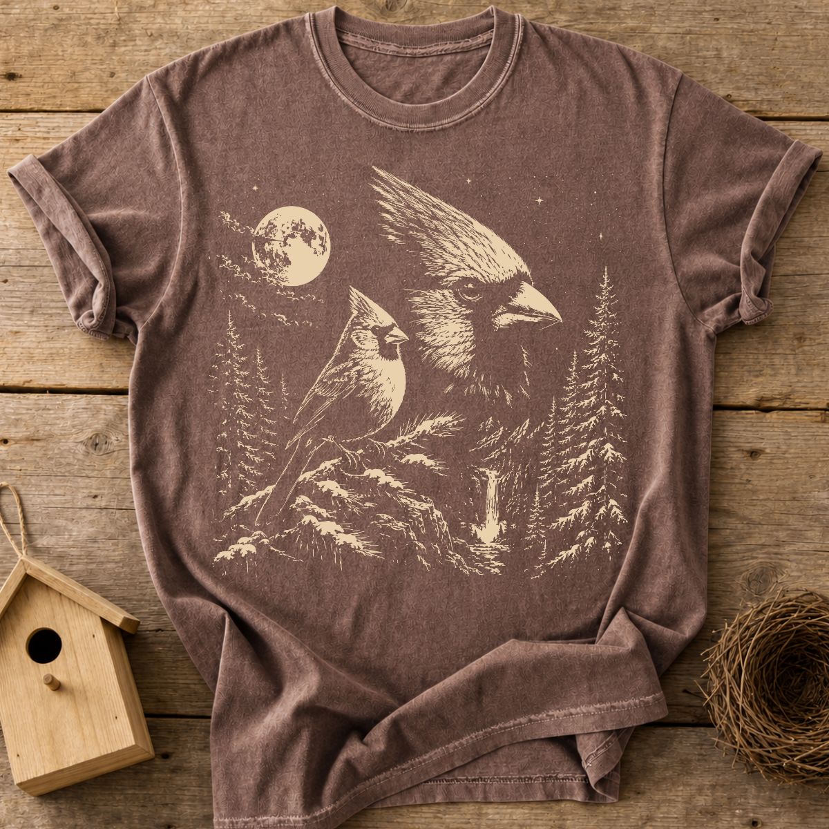 Cardinal Moon T-Shirt