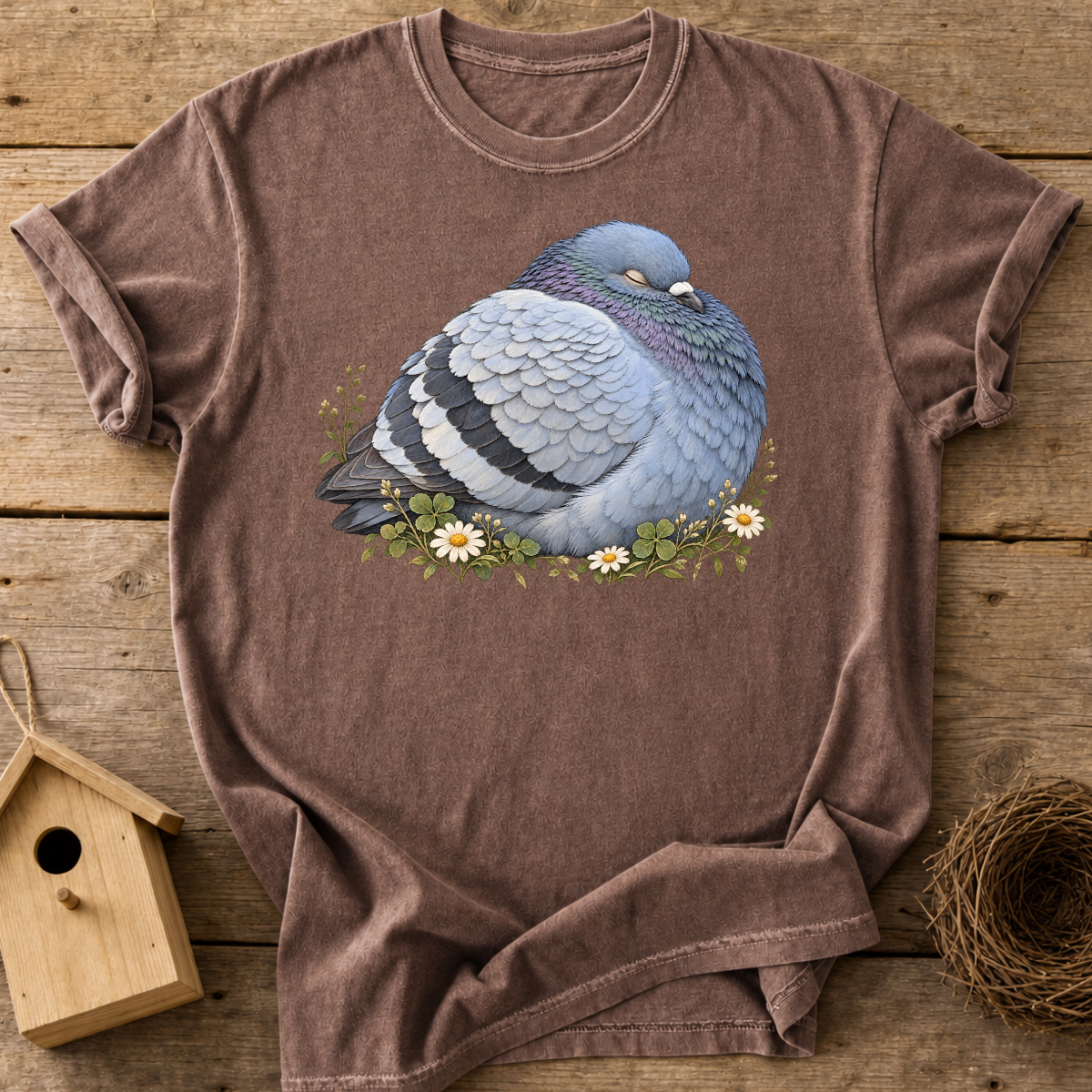Sleepy Pigeon T-Shirt
