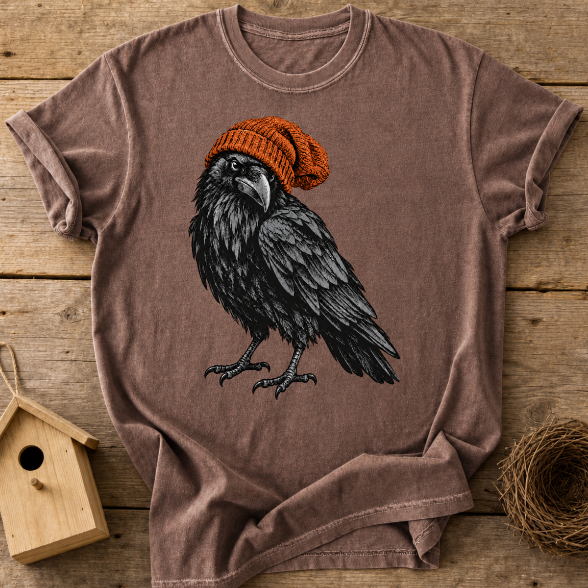 Beanie Raven T-Shirt