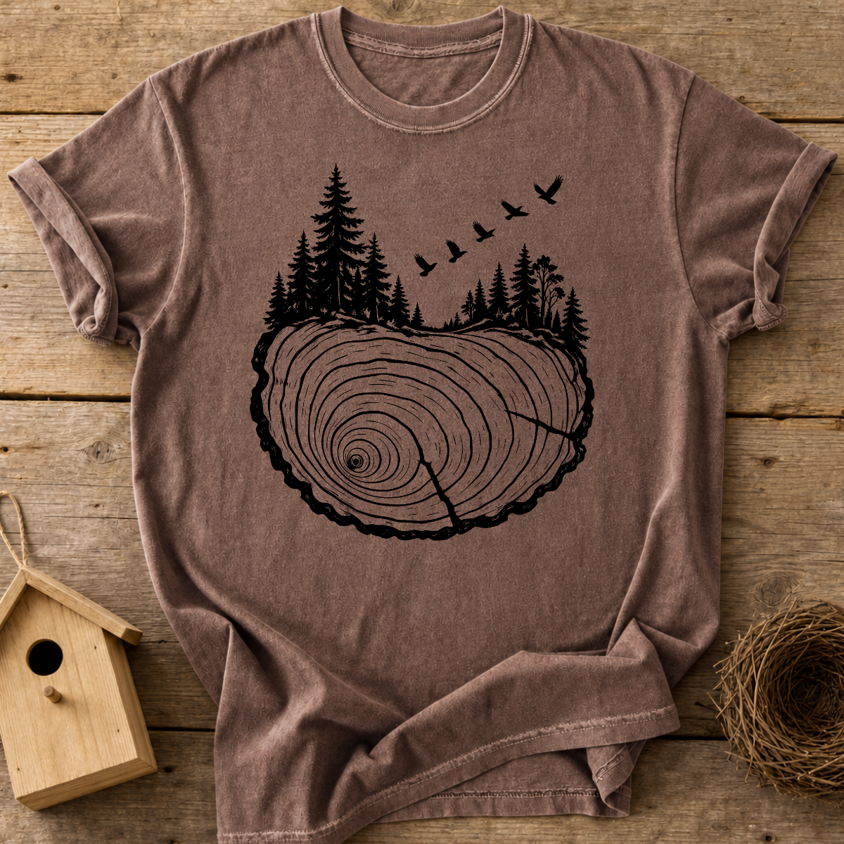 Forest Rings Flight T-Shirt