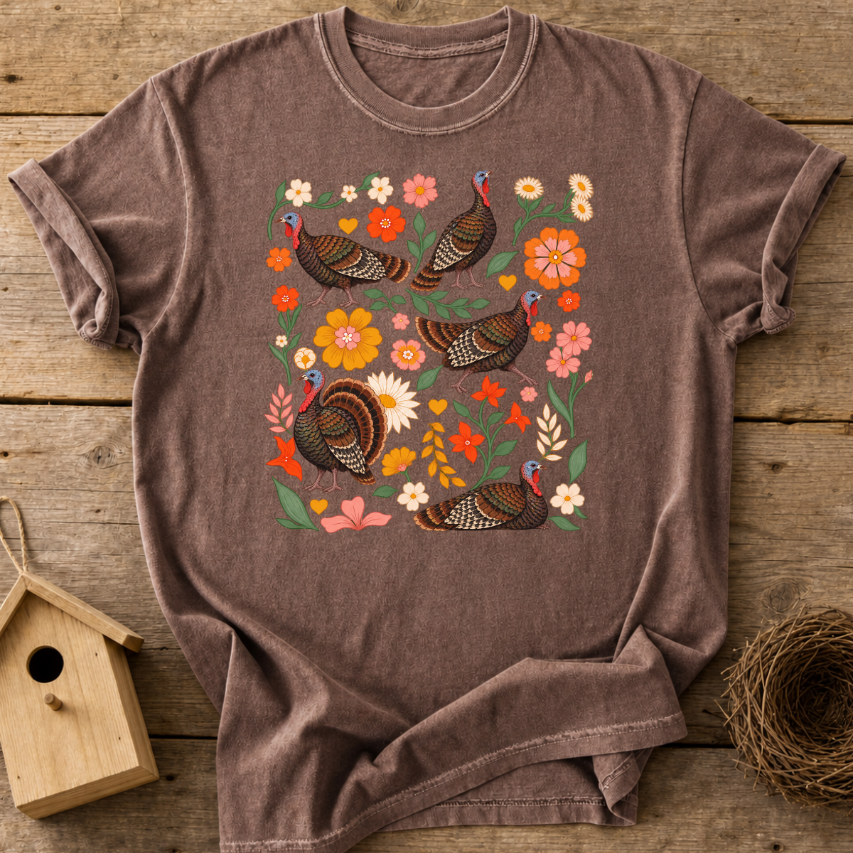 Wild Turkey Garden T-Shirt