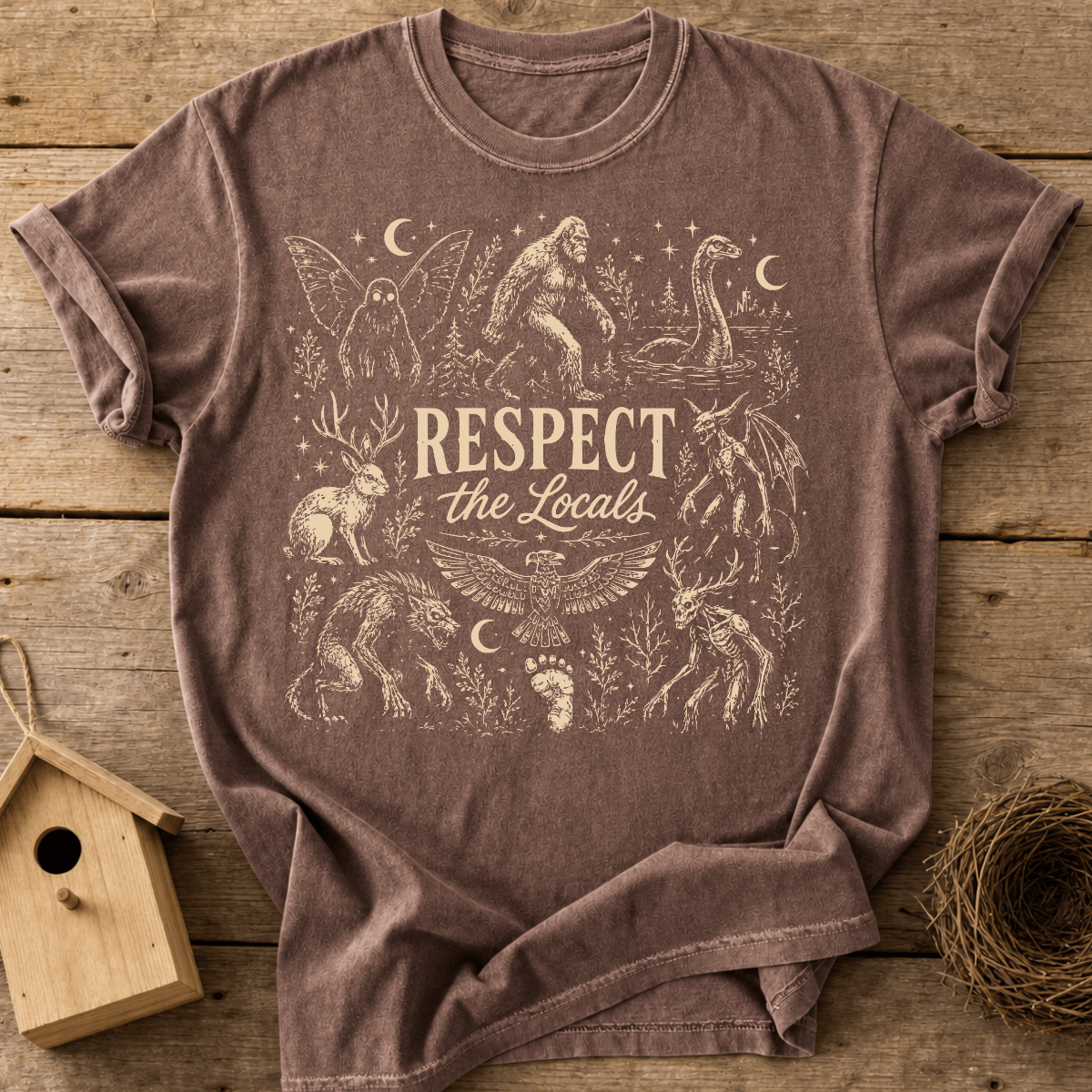 Respect The Locals Cryptid T-Shirt