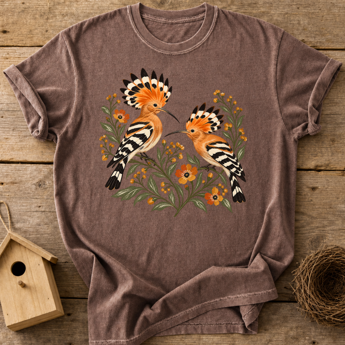 Hoopoe Couple T-Shirt