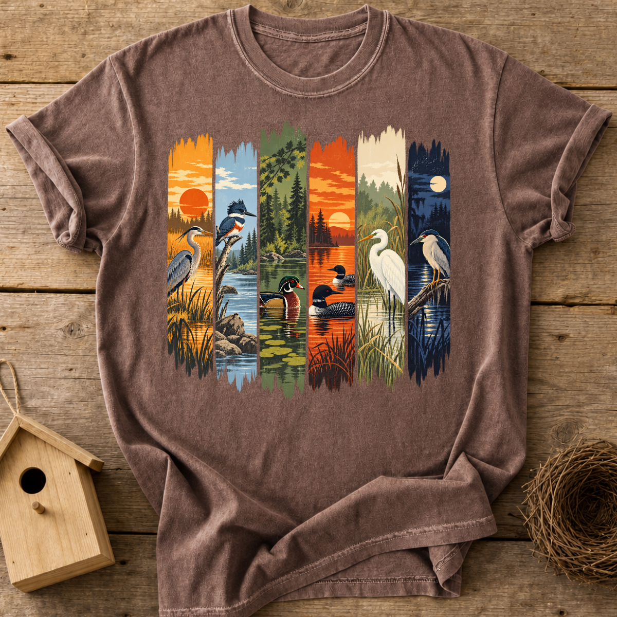 Wetland Birds T-Shirt